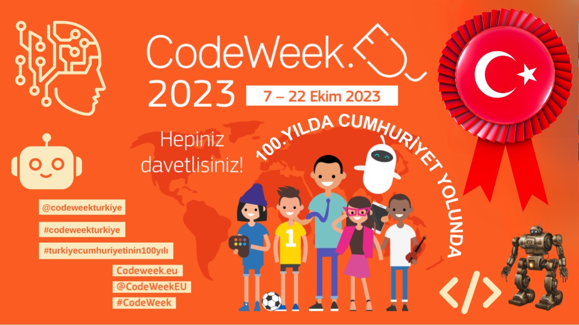 CodeWeek Cumhuriyet'in 100'ü Uşak Etkinlikleri 